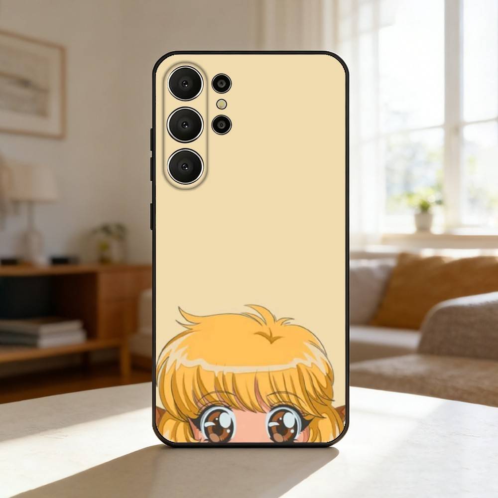 T-Tokyo C-Comics M-Mew Mew Phone Case For Samsung S26,S25,24,23,22,30,21,10,9,Ultra,Plus,Lite,FE Soft Black Case Samsung S22ULTRA5G