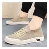 Men's New Fashionable Casual Shoes, Fly Woven Mesh Panel Shoes, One Foot Soft Soled Flat Shoes