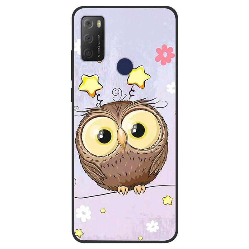 For TCL 20Y 6156D Case Shockproof Soft TPU Silicone Phone Cover For TCL 20Y 20 Y E 6125F Fundas For TCL20Y TCL20E Shell Coque