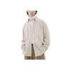 UNIQLO FW23 U Series Plain Twill Loose Long Sleeve Shirt Men shirts Light-Gray 462141-02