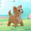 Kit per uncinetto di animali fai-da-te Set di filati per uncinetto di piante Kit per uncinetto per principianti Set per imparare l'uncinetto con video in inglese