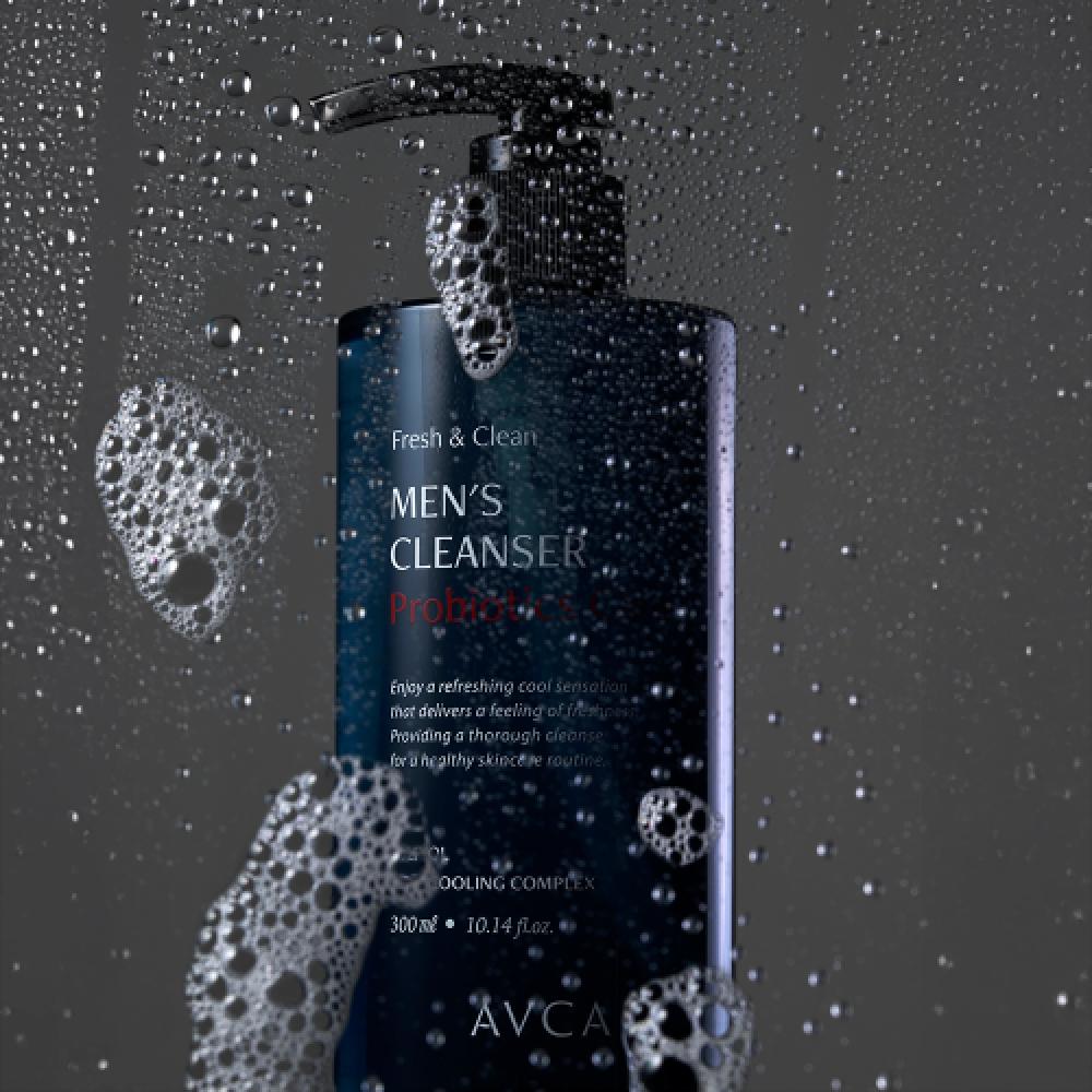 Avca FreSh And Clean ProbioticS Care Men S CleanSer Woody Pheromone Scent 300ml