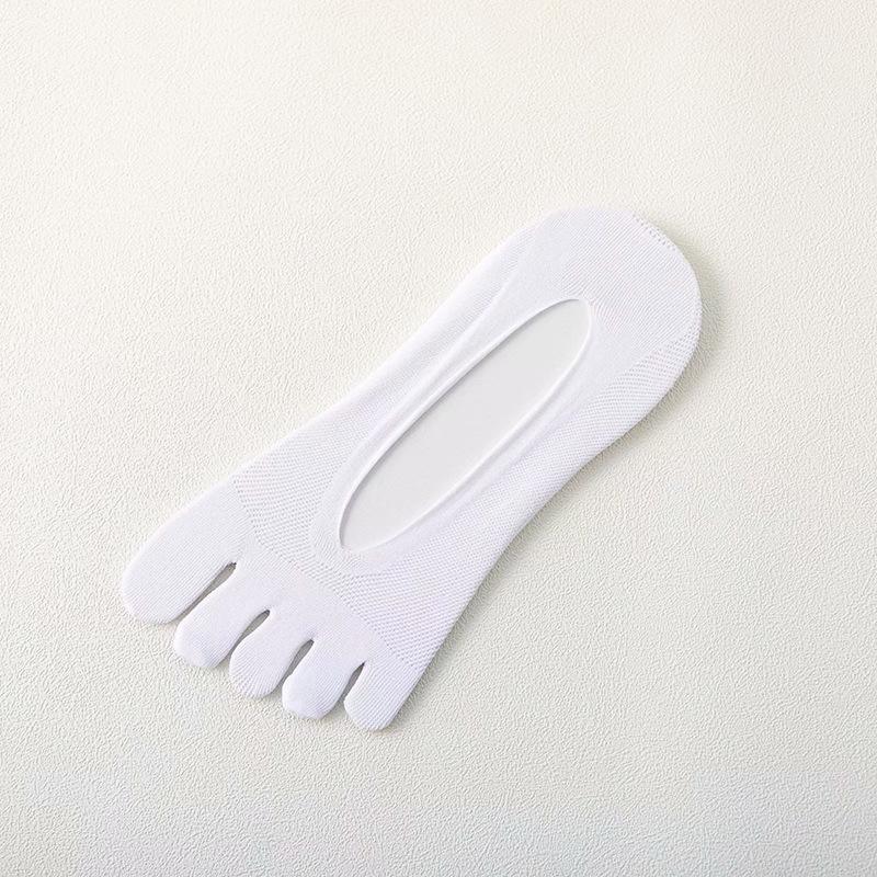 

Women s Antibacterial Cotton Toe Socks - Breathable, Anti-Athlete s Foot, Mesh Mid-Calf Design, Summer Short Five-Finger Split Toe Style One Size