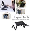 Laptop Desk With Mouse Board Portable Aluminum Alloy Adjustable Folding Computer Stand