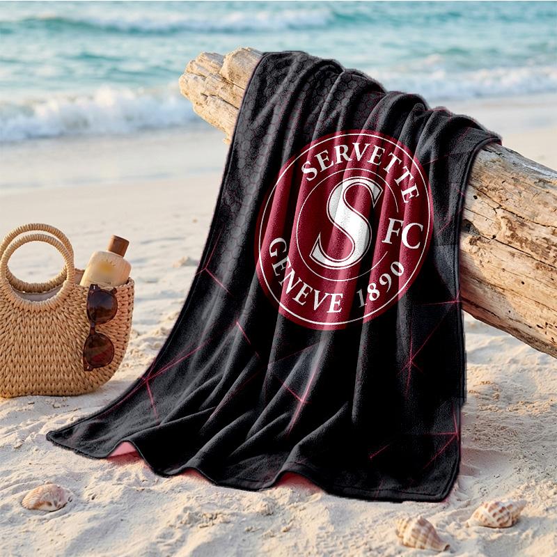 Servette FC Estampado Microfibra Toalla de Playa Secado Rápido Absorbente Toalla Grande para Playa Natación Viaje