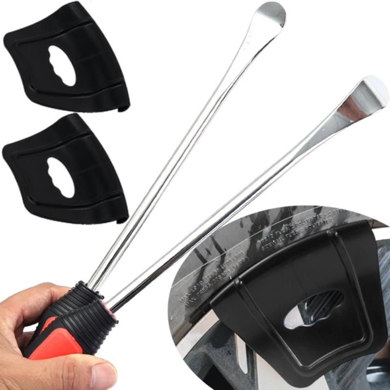 Car Wheel Rim Protector Pry Bar Set Tire Changer Lever Tools for Auto Motorcycle Repair DIY Garage  Wheel Rim Guard Crowbar Kit