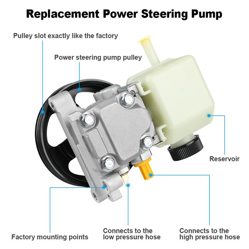 BGJ6E-32-600B EG2132650C Power Steering Pump 21-5495 56100-R40-305 For Mazda CX-7 2.3L-2007-2012 EG2132600A