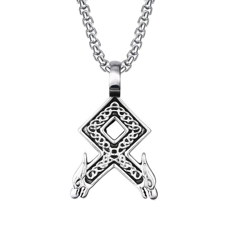 Men's Fitness Necklace Stylish Titanium Steel Boxing Glove Pendant