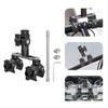 Alloy Vehicle Mount For Action Cameras 360 Degree Rotatable Shockproof Design Off Road Adventure Secure Attachment