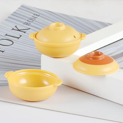 2 sady zapekacích misiek Model Rozkošný Realistický Ľahký Zaujímavý Mini riad 1/12 Bábikový domček Doplnky Strelecká rekvizita