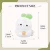 6Pcs 3D Craft Figurine Computer Decor Easy to Install Birthday Gifts Collectible Resin Crafts for TV
