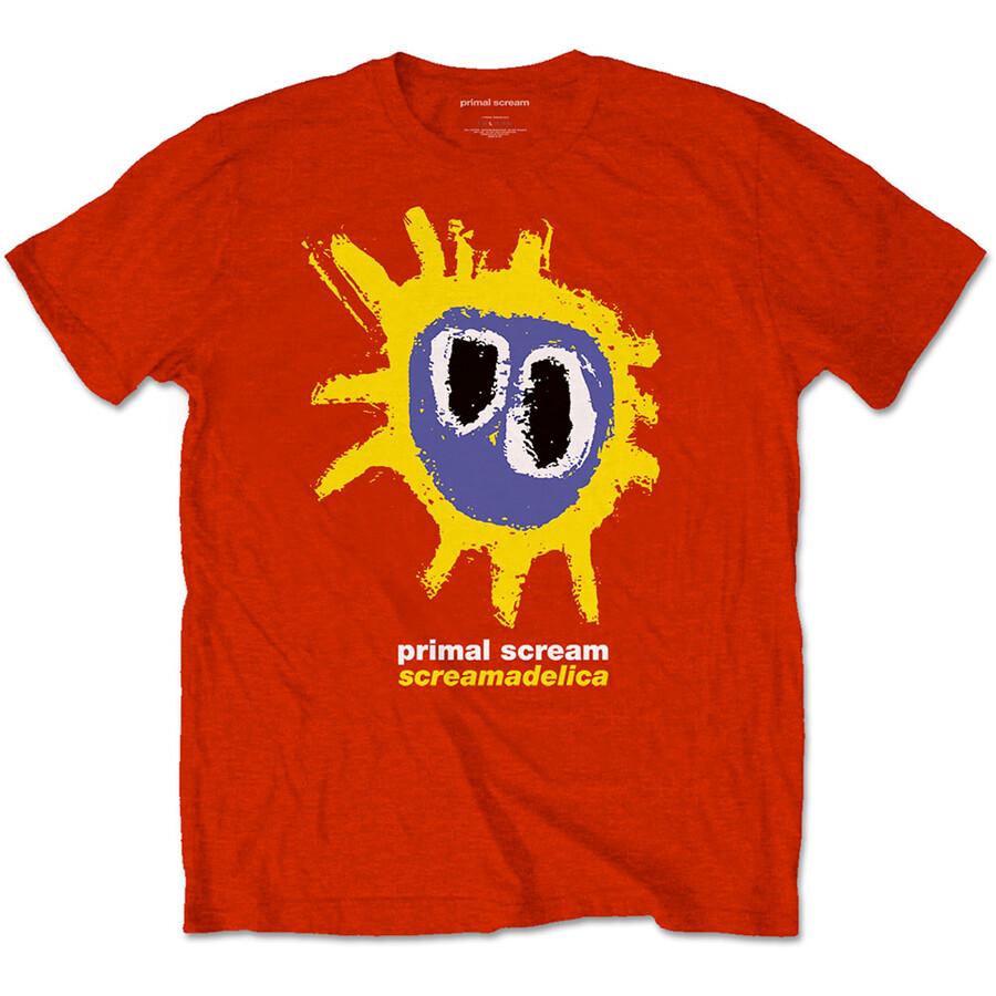 Primal Scream - Screamadelica - Red t-shirt XXXL