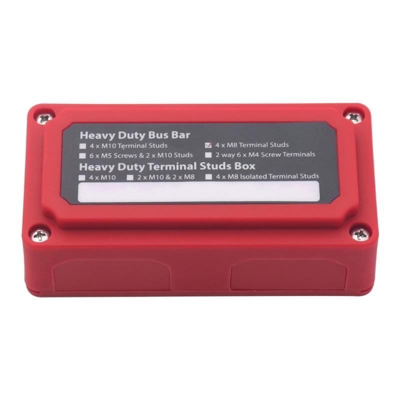 Reliable Power Junction Box 300A DC48V Enhances Wire Organization in Car & Boat