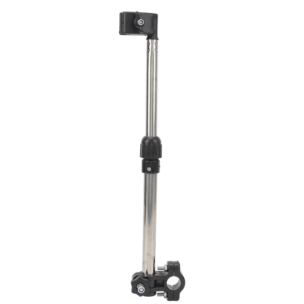 Wheelchair Umbrella Stand Stainless Steel Bar Flexible Chair Holder Adjustable Umbrella Mount Stand