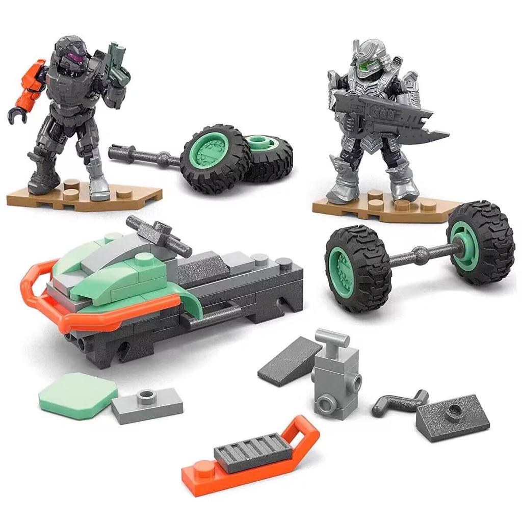 Mega UNSC Mongoose Outriders Gungoose Gambit Ghost of Requiem Losse Mini Actiefiguur Speelgoed