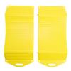 1 Pair Wheel Tire Saver Ramps Anti Slip Pad All Season Durability HDPE for Sports Cars SUVs Campers Trailers Trucks RVs