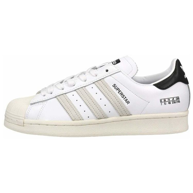 

Бирка с размером adidas Superstar — кроссовки унисекс Cloud White Core-Black FV2808