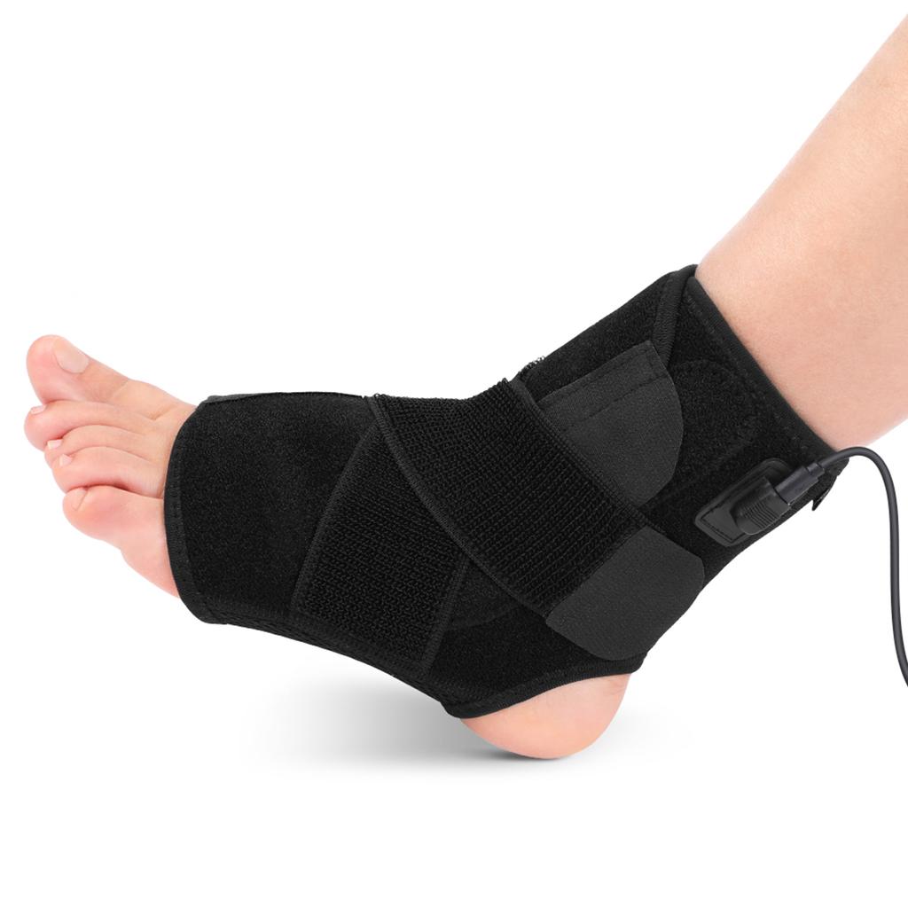 Heating Ankle Support Brace USB Ankle Protector Winter Keep Warm Wrap Belt