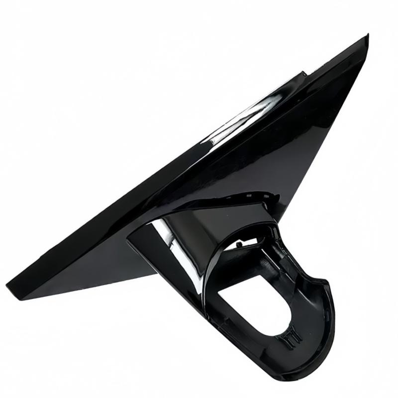 Front Window Triangle Trim Plate Garnish Cover Panel Mirror Base Holder for BMW X3 G01 2017 2018     Black