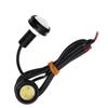 Un par de luces LED Eagle Eye para coche, mini luces intermitentes brillantes de 23 mm para circulación diurna, bombillas antiniebla de freno para motocicleta.