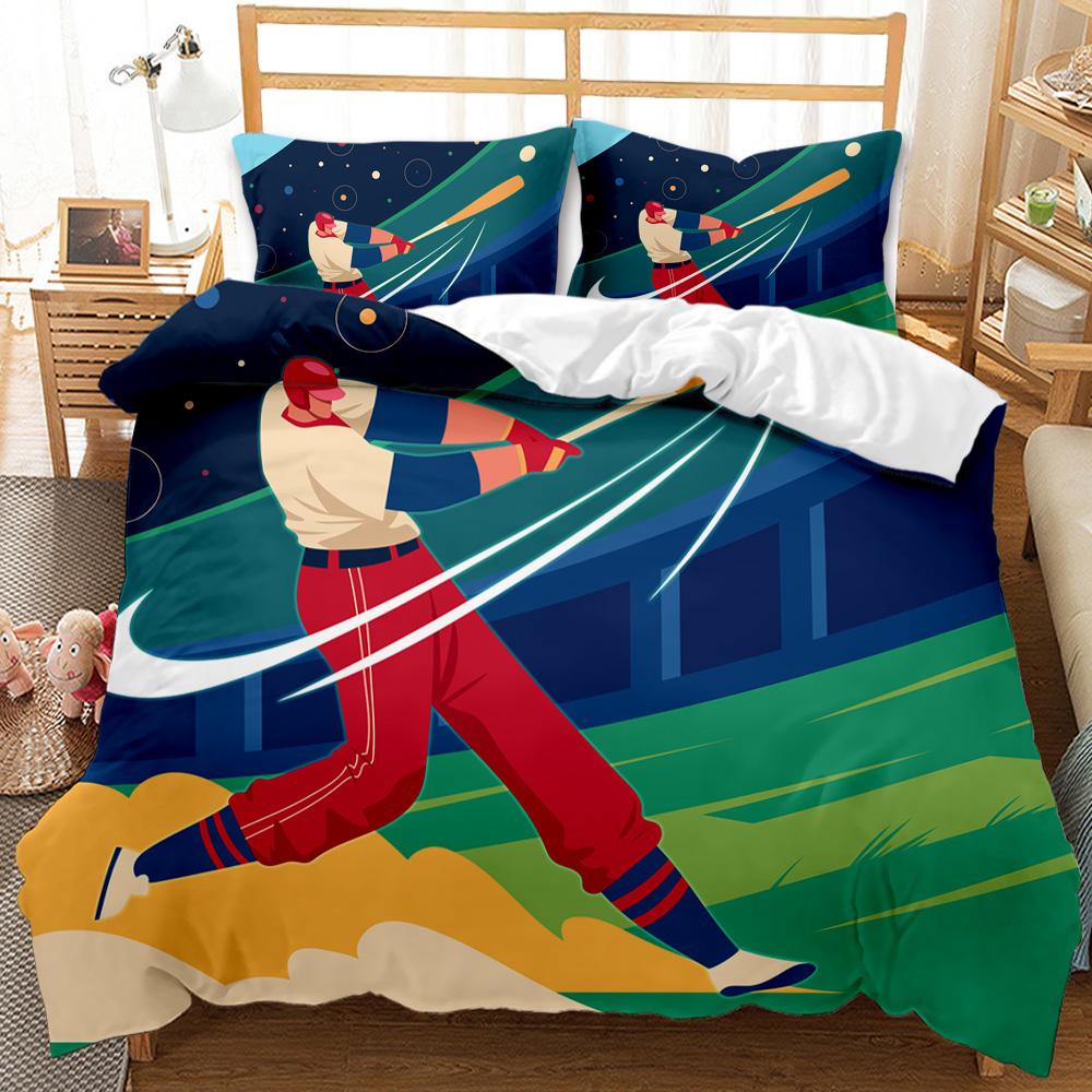 Luxury Duvet Cover and Pillowcase Digital Printing Star/moon/meteor Double Winter Quilt Cover Set Lantern Duvet Cover 1 Person