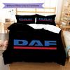 DAF Pattern Bedding,Quilt Set Quilt Cover Pillowcase Home Birthday Gift(1 * duvet cover + 2 * pillowcase, without core)