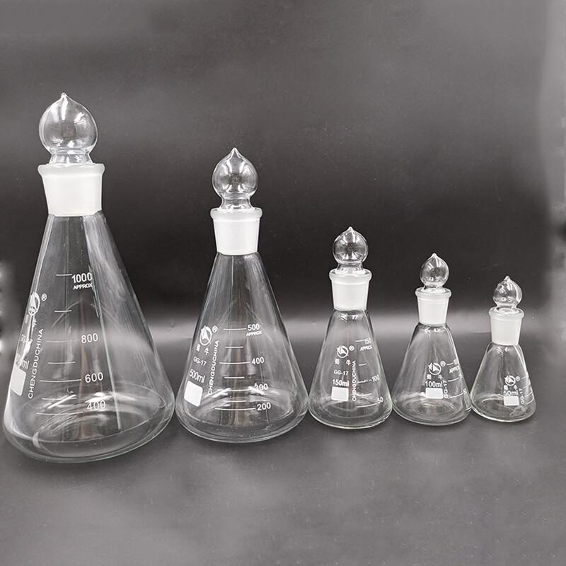 Ground Glass Stopper Conical Flask