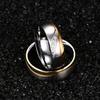 Personalized Name Promised Wedding Rings for Lover Couple Men Women Stainless Steel Engagement Party Gifts