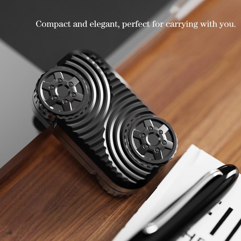 EDC Tactile Slider Everyday Metal Stress Relief Toy Infinite Magnetic Stress-Relieving Slider ADHD Toy Fun Office Gadget Gift