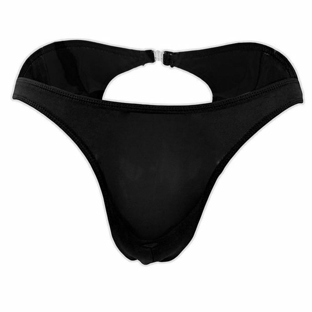Men's Fashion Sretch G-string T-back Micro Thong Briefs Underwear
