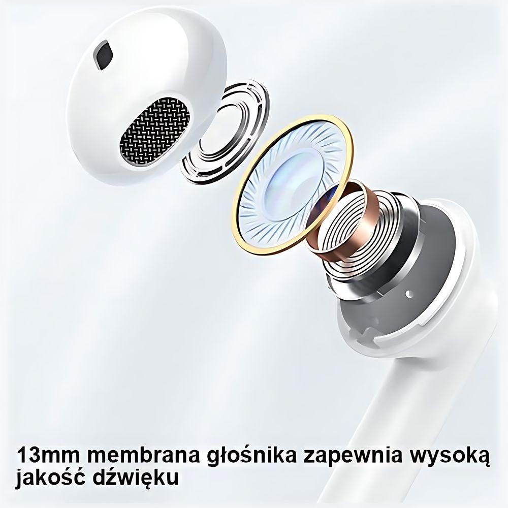Usams Słuchawki Bluetooth 5.3 Tws Ia Iiseries Bezprzewodowe Purpurowy/Purple Bhuiaii03 (Usams-Iaii15)