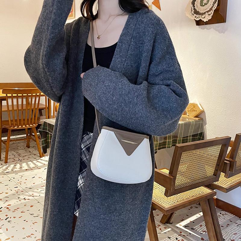 Stylish Bucket Bag For Women Trendy Autumn Fashion With Soft Pu Material And Unique Design