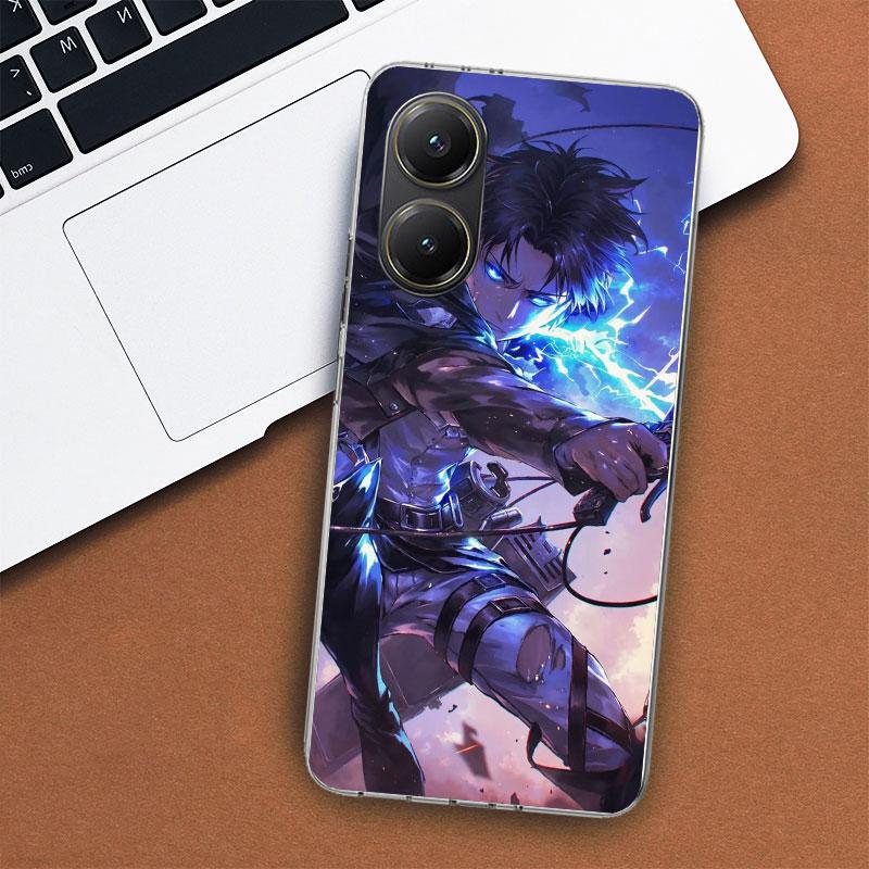 A-Attack On T-Titan Levi Phone Case For Xiaomi Poco X3 Nfc X4 X5 X6 X7 F7 Ultra F6 F5 F4 Gt F3 M6 M5S M5 M4 M3 Fundas Soft Shell