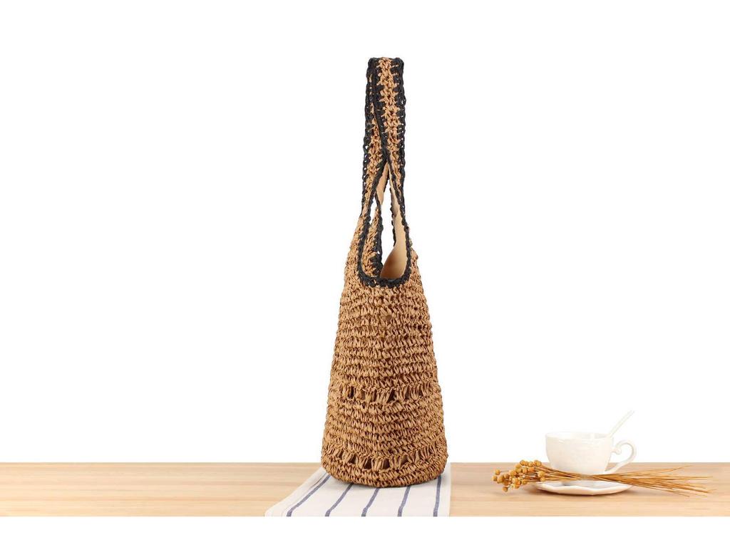 Borsa da Spiaggia Intrecciata Casual Versatile 2025 per l'Uso Quotidiano