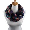 Women Ladies Owl Pattern Print Scarf Warm Wrap Shawl