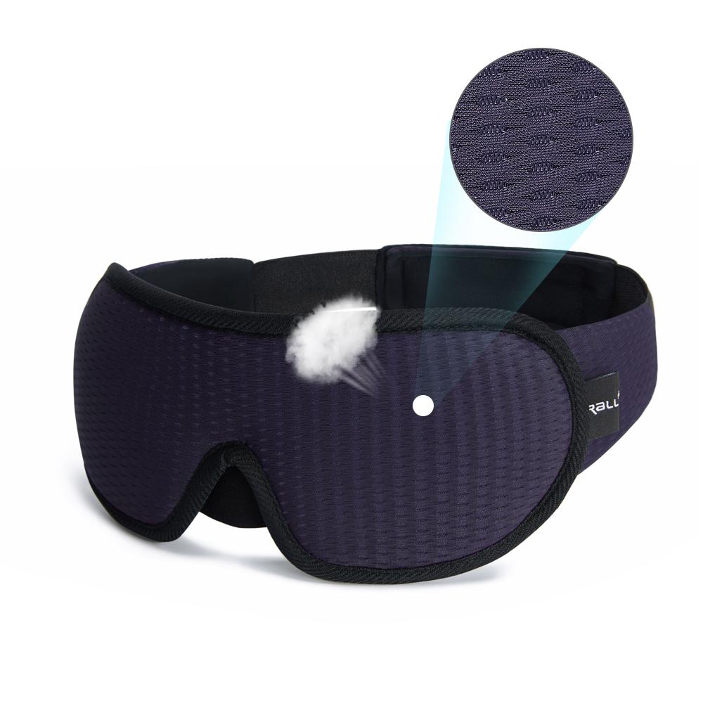 3D Sleeping Mask Block Out Light Sleep Mask for Eyes Soft Sleeping Aid Eye Mask for Travel Eyeshade Night Breathable Slaapmasker