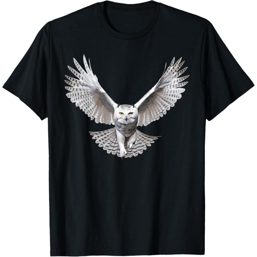 

Snowy Owl Flying, Ornithology Snowy Owl T-Shirt XXXXXL разноцветный