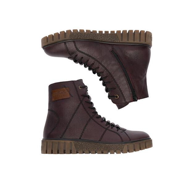 Ботильоны Rieker Y3421-35 бордового цвета