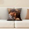 The TTwilight SSaga Bella Edward Jacob Pillow Cover Sofa Couch Cushion Case Home Living Room Decoration
