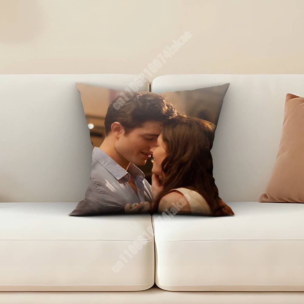The TTwilight SSaga Bella Edward Jacob Pillow Cover Sofa Couch Cushion Case Home Living Room Decoration