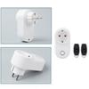 15A Wireless Remote Control Socket Wireless Power Outlet 15A Load 3000W Smart Power Outlet Manual Override Button