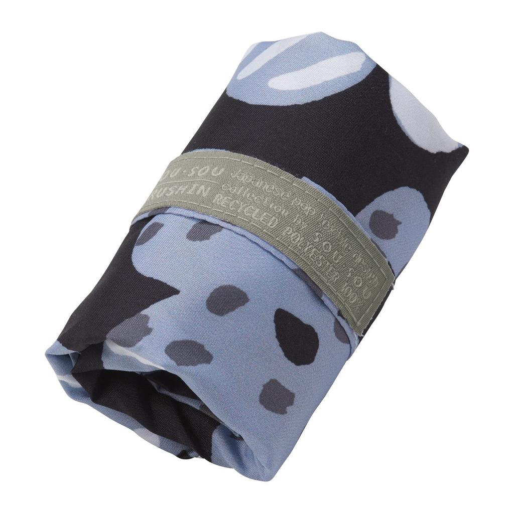 Marushin Mini Eco Bag H33xW25xD20cm Made with Recycled Product 6165015600 "SOU SOU" Popping, Approx. (Stored 8x10cm), Polyester, Code