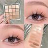 Trendy Eyeshadow Palette 2026 New Summer Daily Light Makeup Korean Style Natural Look 16-Color Pure Desire Style Blush