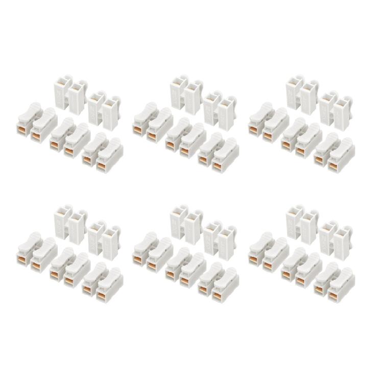 

High Current Terminals Block With Phosphors Bronze Clip Spring Wire Connectors for Connection 1
