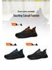 Flyknit Wear-Resistant Steel Toe Work Shoes - Men's Anti-Smash, Anti-Puncture, Soft Sole, Comfortable