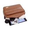 Fashion Men Messenger Bags PU Leather Handbags for Man Male Crossbody Bag Casual Storage Shoulder Bag Zipper Direction Random