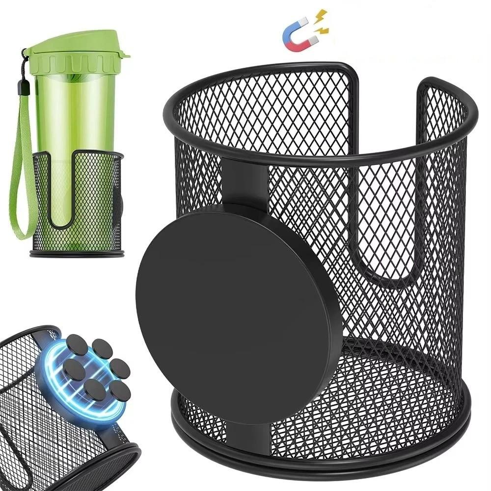 Anti Fall Magnetic Cup Holder Fully Covered Drink Holder Magnet Magnetic Car Cup Holder  Mower