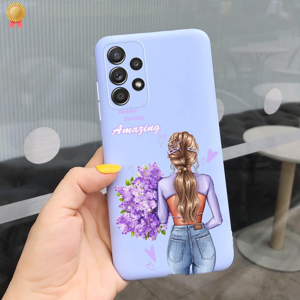 For Samsung Galaxy A23 5G Case Fashion Cute Clear Mate Men Women Soft TPU Silicone Phone Covers For Samsung Galaxy A23 4G Fundas