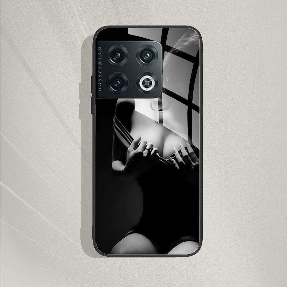 Phone Case For OnePlus 10 Pro Cases Tempered Glass Case Cute Fundas Coque For OnePlus 10T 10 Pro Back Cover Case One Plus 10 T
