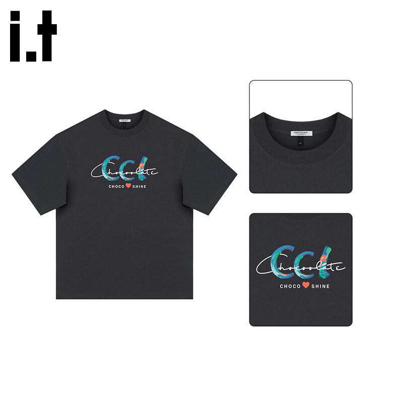 :CHOCOOLATEit Men s Solona Short Sleeve T-Shirt L